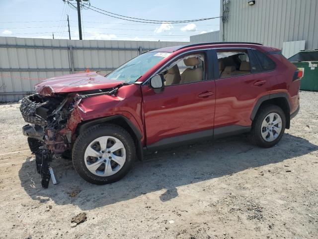 JTMF1RFV1KJ010659 - 2019 TOYOTA RAV4 LE BURGUNDY photo 1