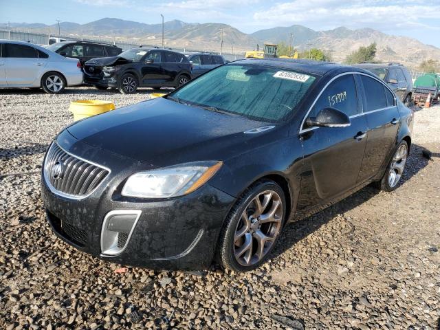 2G4GV5GV5D9245091 - 2013 BUICK REGAL GS BLACK photo 1