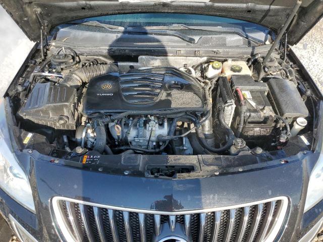 2G4GV5GV5D9245091 - 2013 BUICK REGAL GS BLACK photo 11