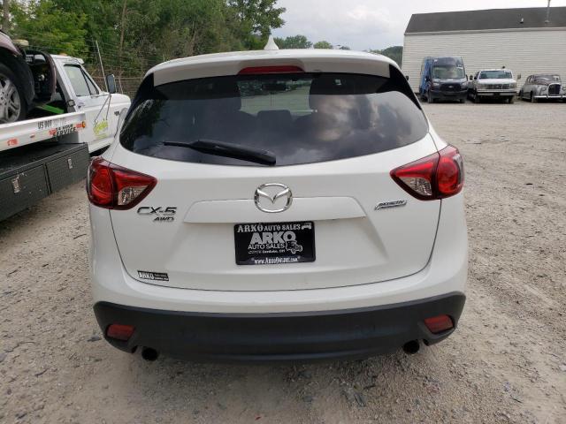 JM3KE4CY7F0466933 - 2015 MAZDA CX-5 TOURING WHITE photo 6