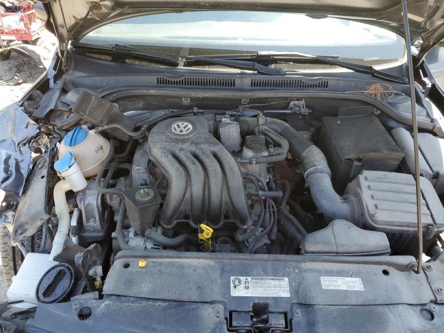 3VW1K7AJ0EM443278 - 2014 VOLKSWAGEN JETTA BASE 灰色 照片 11