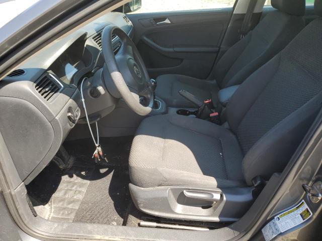 3VW1K7AJ0EM443278 - 2014 VOLKSWAGEN JETTA BASE 灰色 照片 7