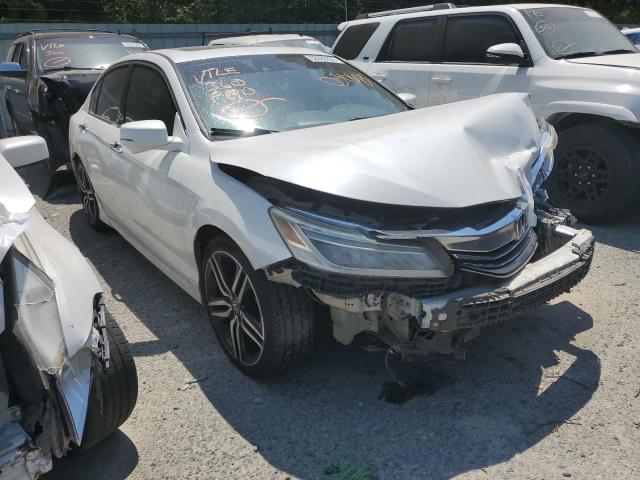 1HGCR3F97GA030693 - 2016 HONDA ACCORD TOURING WHITE photo 4