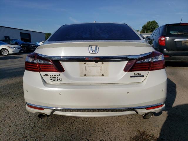 1HGCR3F97GA030693 - 2016 HONDA ACCORD TOURING WHITE photo 6