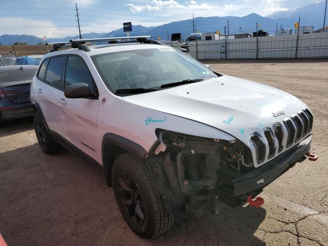 1C4PJMBS7FW588051 - 2015 JEEP CHEROKEE TRAILHAWK WHITE photo 4