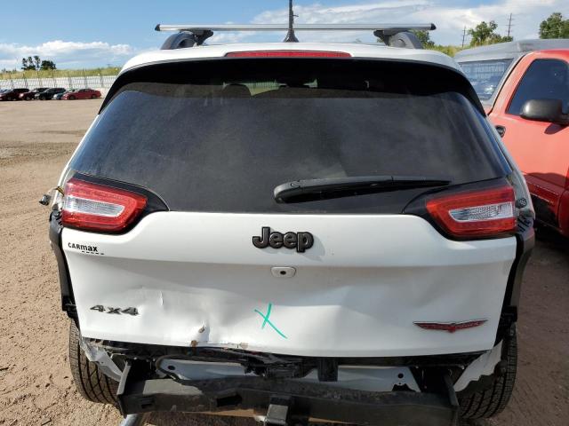1C4PJMBS7FW588051 - 2015 JEEP CHEROKEE TRAILHAWK WHITE photo 6