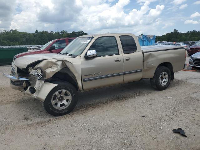5TBRN34183S353979 - 2003 TOYOTA TUNDRA ACCESS CAB SR5 TAN photo 1