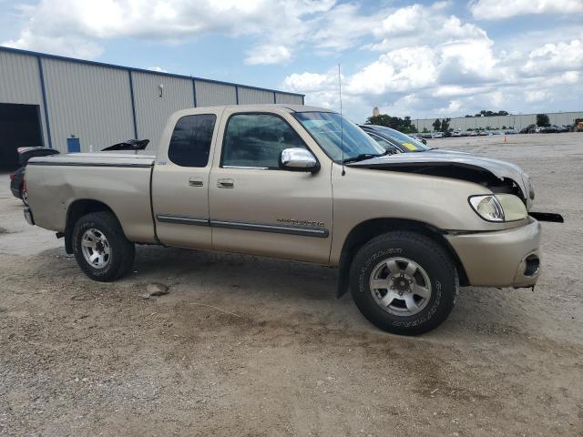 5TBRN34183S353979 - 2003 TOYOTA TUNDRA ACCESS CAB SR5 TAN photo 4