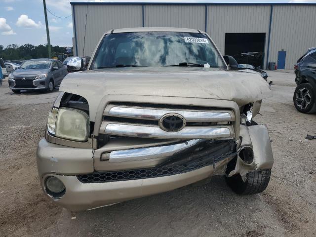 5TBRN34183S353979 - 2003 TOYOTA TUNDRA ACCESS CAB SR5 TAN photo 5