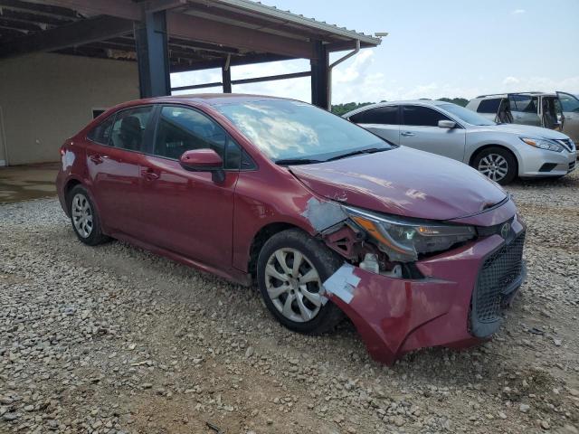 5YFEPMAE1NP332433 - 2022 TOYOTA COROLLA LE მუქწითელი ფოტო 4