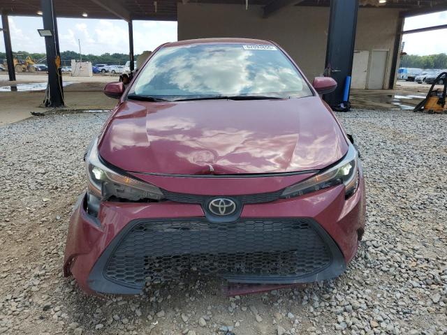 5YFEPMAE1NP332433 - 2022 TOYOTA COROLLA LE მუქწითელი ფოტო 5