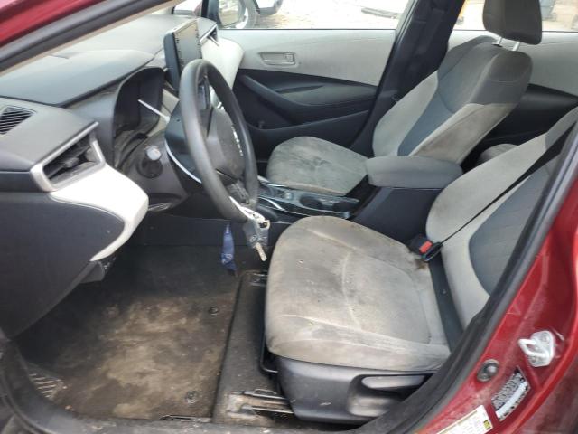 5YFEPMAE1NP332433 - 2022 TOYOTA COROLLA LE მუქწითელი ფოტო 7