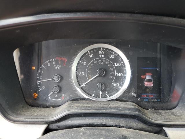5YFEPMAE1NP332433 - 2022 TOYOTA COROLLA LE მუქწითელი ფოტო 9