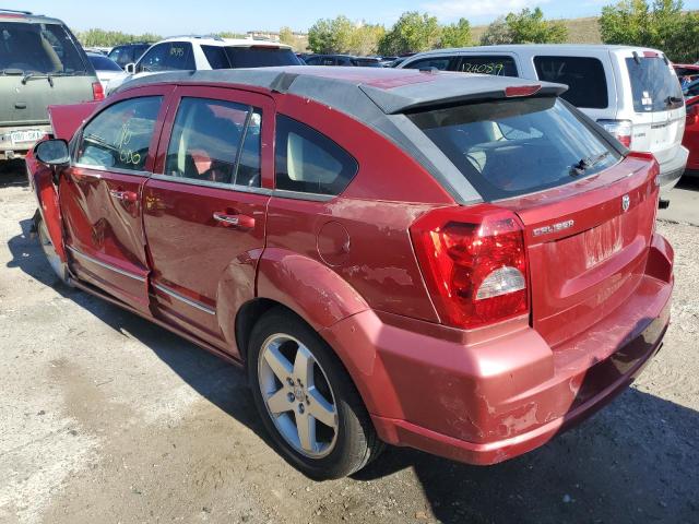 1B3HB78K87D273705 - 2007 DODGE CALIBER R/T RED photo 3