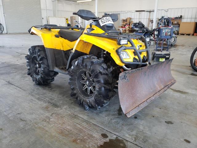 3JBEKCH198J001224 - 2008 CAN-AM OUTLANDER 800 YELLOW photo 1