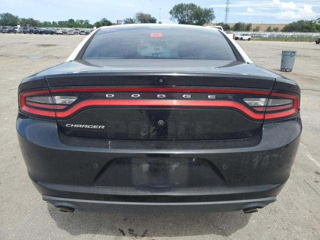 2C3CDXAG2HH533615 - 2017 DODGE CHARGER POLICE TWO TONE photo 6