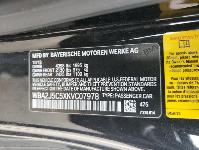 WBA2J5C5XKVC07978 - 2019 BMW M240I Qara foto 13