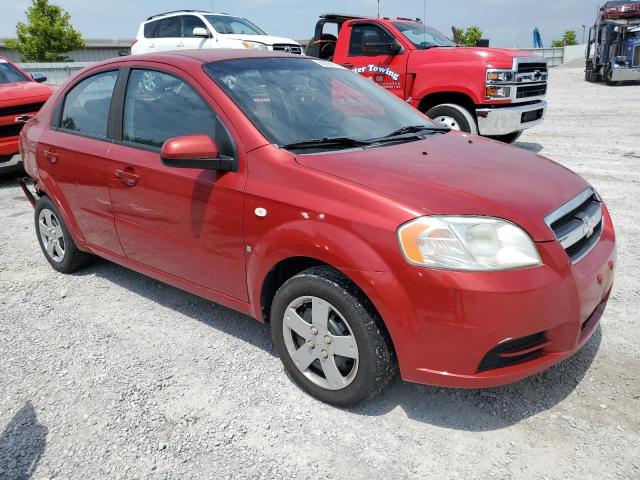 KL1TD56637B153133 - 2007 CHEVROLET AVEO BASE Qırmızı foto 4