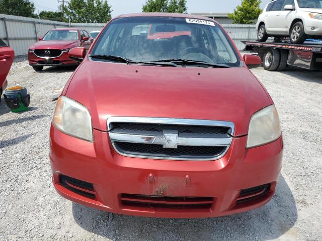 KL1TD56637B153133 - 2007 CHEVROLET AVEO BASE Qırmızı foto 5