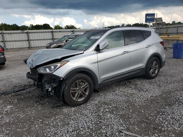 5XYZU3LB8HG490221 - 2017 HYUNDAI SANTA FE S SILVER photo 1