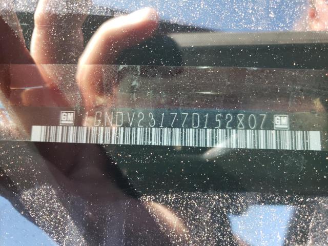 1GNDV23177D152807 - 2007 CHEVROLET UPLANDER LS 勃艮第红 照片 13