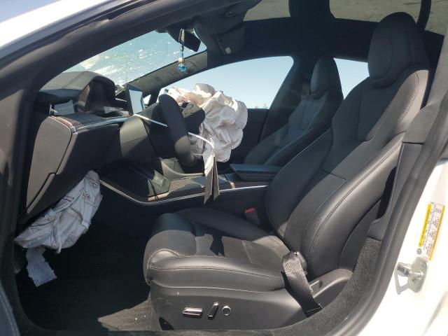 5YJSA1E57MF446783 - 2021 TESLA MODEL S WHITE photo 7