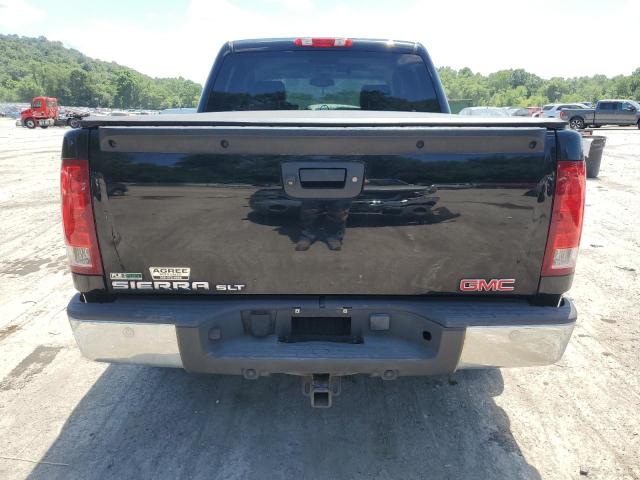 3GTRKWE33AG102185 - 2010 GMC SIERRA K1500 SLT BLACK photo 6