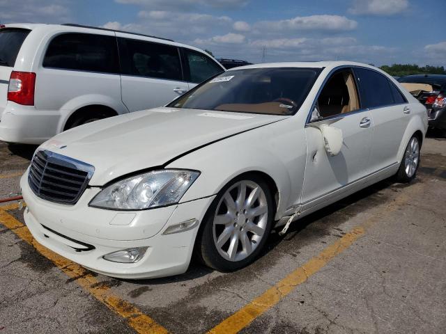 WDDNG86X58A178387 - 2008 MERCEDES-BENZ S 550 4MATIC WHITE photo 1