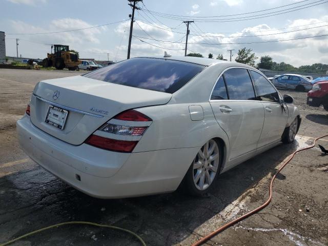 WDDNG86X58A178387 - 2008 MERCEDES-BENZ S 550 4MATIC WHITE photo 3