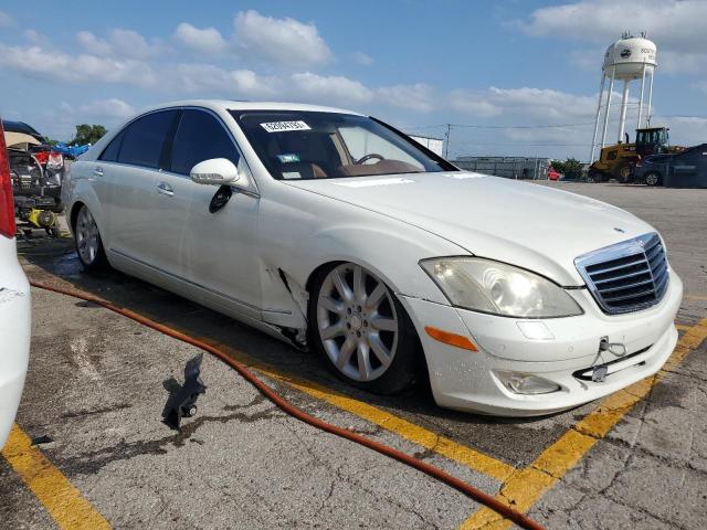 WDDNG86X58A178387 - 2008 MERCEDES-BENZ S 550 4MATIC WHITE photo 4