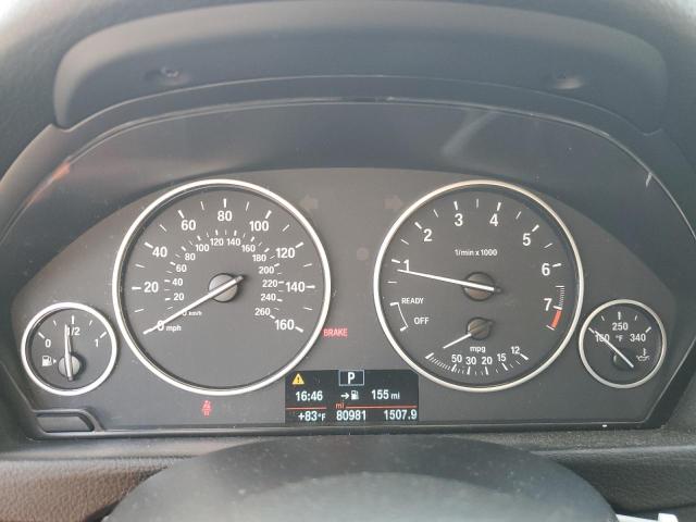 WBA3C3G57FNT52105 - 2015 BMW 320 I XDRIVE BLACK photo 9