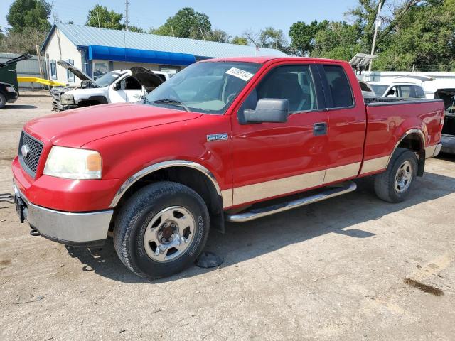 1FTPX14V26KD14381 - 2006 FORD F150 RED photo 1