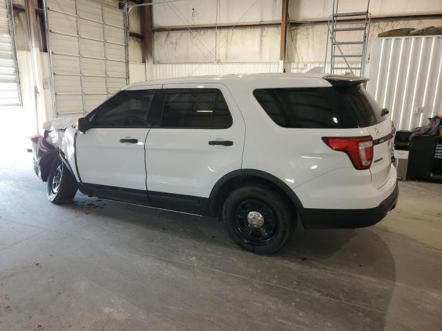 1FM5K8AR6GGC67300 - 2016 FORD EXPLORER POLICE INTERCEPTOR WHITE photo 2