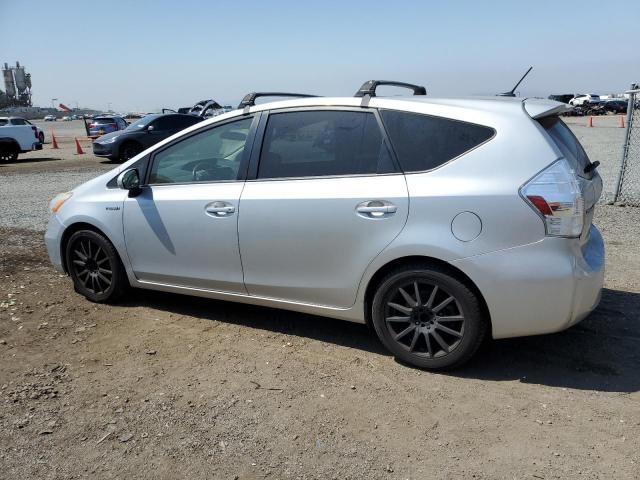 JTDZN3EU7D3277593 - 2013 TOYOTA PRIUS V SILVER photo 2