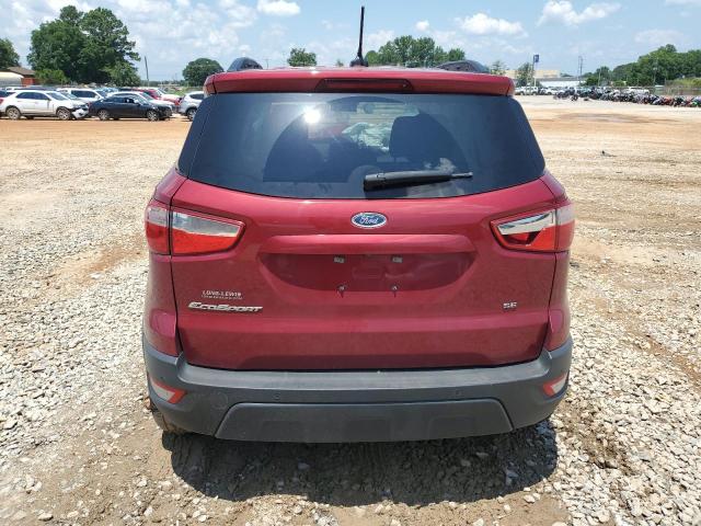 MAJ3S2GE8MC439798 - 2021 FORD ECOSPORT SE Rojo foto 6