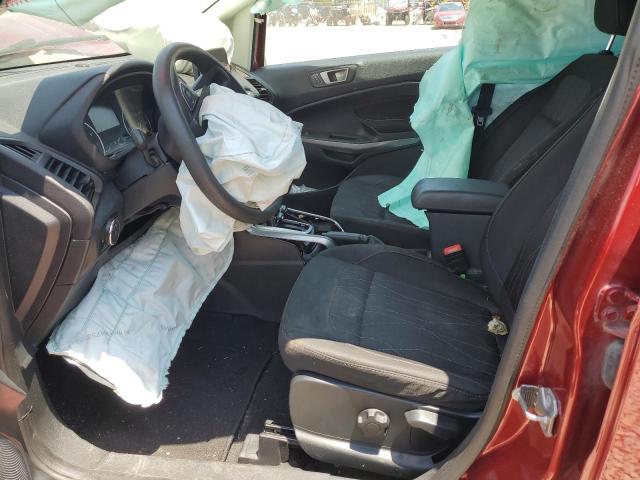 MAJ3S2GE8MC439798 - 2021 FORD ECOSPORT SE Rojo foto 7