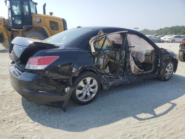 1HGCP368X9A025357 - 2009 HONDA ACCORD EXL BLACK photo 3
