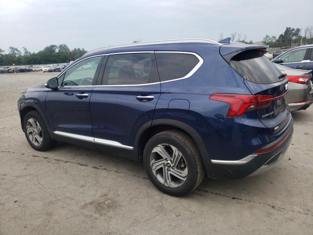 5NMS3DAJ3MH309353 - 2021 HYUNDAI SANTA FE SEL BLUE photo 2