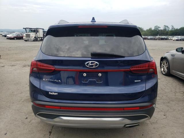 5NMS3DAJ3MH309353 - 2021 HYUNDAI SANTA FE SEL BLUE photo 6