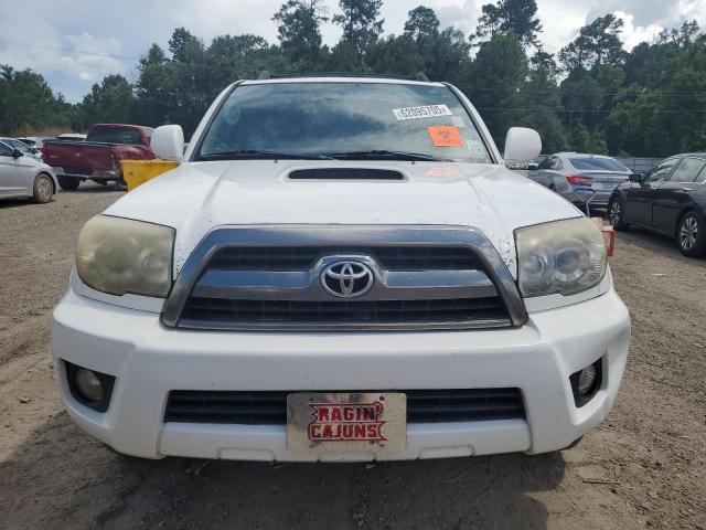 JTEZU14R978083090 - 2007 TOYOTA 4RUNNER SR5 WHITE photo 5