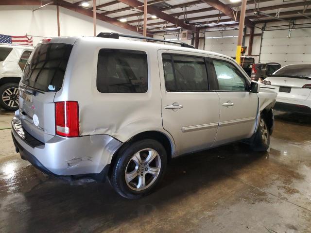 5FNYF4H54DB080189 - 2013 HONDA PILOT EXL SILVER photo 3