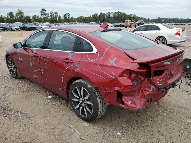 1G1ZG5ST7MF065379 - 2021 CHEVROLET MALIBU RS 红色 照片 2