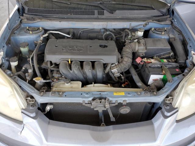 2T1KR32E75C503319 - 2005 TOYOTA COROLLA MA XR BLUE photo 11