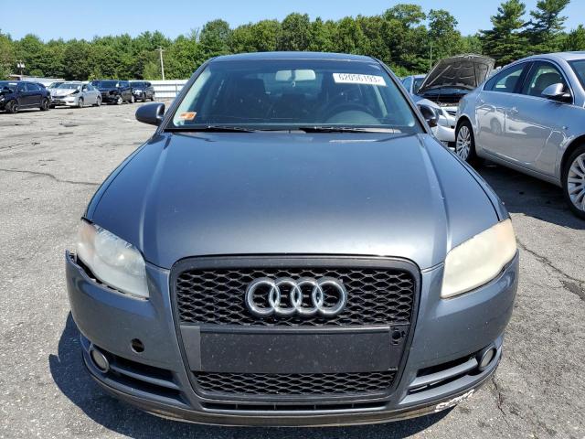 WAUDF78E78A132474 - 2008 AUDI A4 2.0T QUATTRO GRAY photo 5