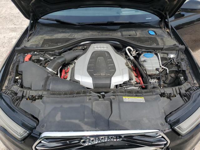 WAUHGAFC8GN093415 - 2016 AUDI A6 PRESTIGE შავი ფოტო 11
