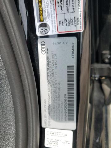 WAUHGAFC8GN093415 - 2016 AUDI A6 PRESTIGE შავი ფოტო 12