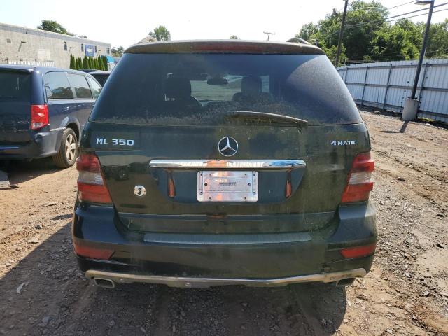 4JGBB8GB0BA711800 - 2011 MERCEDES-BENZ ML 350 4MATIC BLACK photo 6