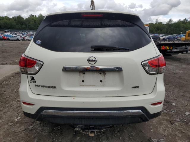 5N1AR2MM3EC713396 - 2014 NISSAN PATHFINDER S WHITE photo 6