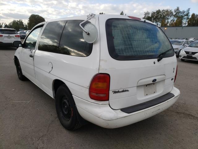 2FTDA54U6WBB51599 - 1998 FORD WINDSTAR WHITE photo 3