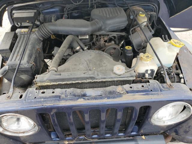 1J4FY29P3VP541292 - 1997 JEEP WRANGLER / SE BLUE photo 11